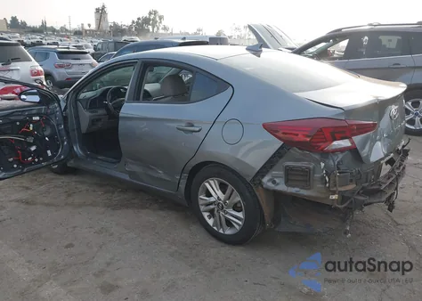 2019 Hyundai Elantra Sel from USA, damaged, VIN KMHD84LF2KU741291